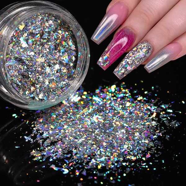 1 box holographics glitters silver gold laser nail art powder sparkly shinning polish chrome paper manicuring dust pigment
1 box holographics glitters silver gold laser nail art powder sparkly shinning polish chrome paper manicuring dust pigment