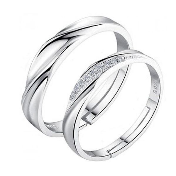1pair adjustable jewelry gift fashion wedding anniversary openable metal party durable couple rings, Slivery;golden
1pair adjustable jewelry gift fashion wedding anniversary openable metal party durable couple rings, Slivery;golden