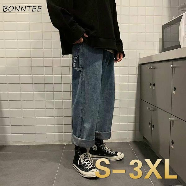 men's jeans men baggy straight large size 3xl retro vintage mens thin comfortable ulzzang bleached trendy denim trousers, Blue
men's jeans men baggy straight large size 3xl retro vintage mens thin comfortable ulzzang bleached trendy denim trousers, Blue