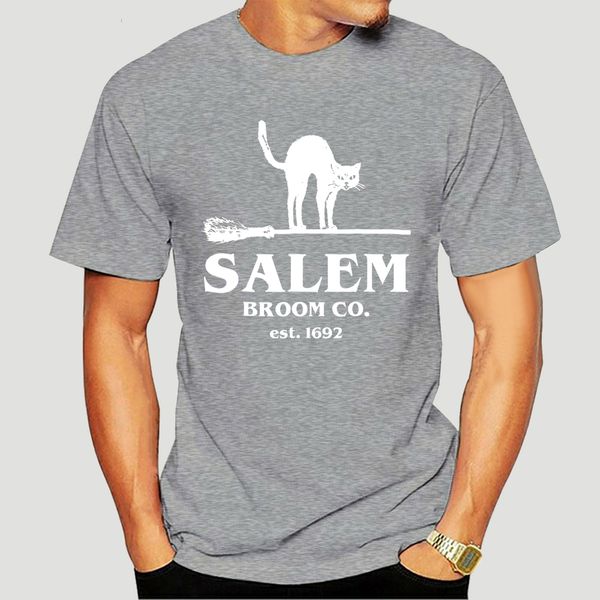 halloween cat salem метла co. est 1692 t-shirt-4670d