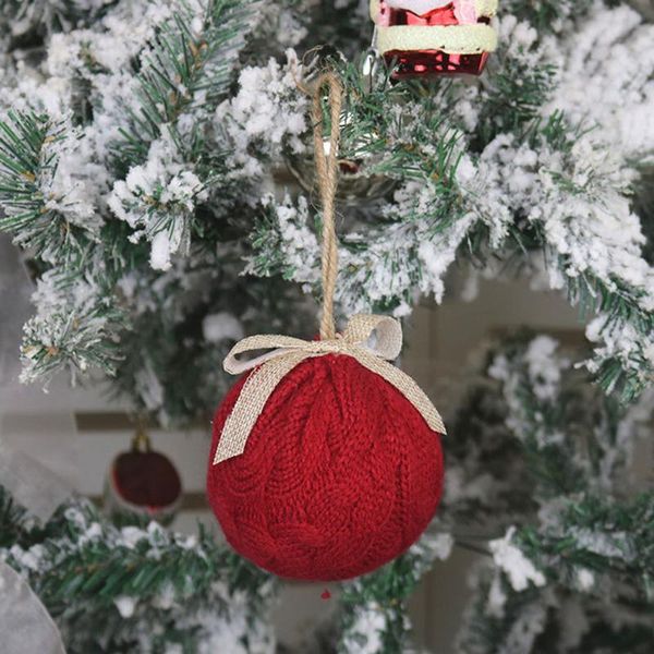 christmas balls knitted ball pendant tree hanging ornaments christmas accessories for home decorations
christmas balls knitted ball pendant tree hanging ornaments christmas accessories for home decorations