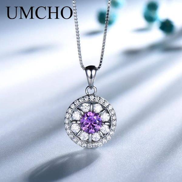 umcho solid 925 sterling silver amethyst pendant necklace gemstone for girl gift fine jewelry
umcho solid 925 sterling silver amethyst pendant necklace gemstone for girl gift fine jewelry