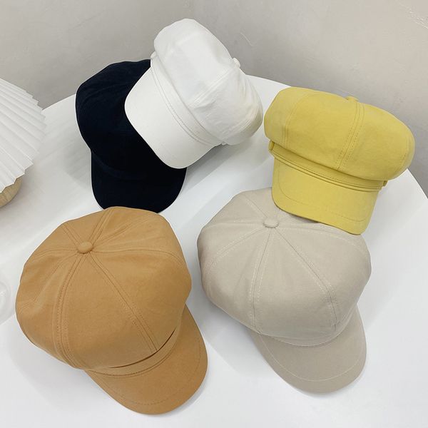 berets japanese retro octagonal hat woman beret warm candy color beanie autumn and winter style material model number pattern type, Blue;gray
berets japanese retro octagonal hat woman beret warm candy color beanie autumn and winter style material model number pattern type, Blue;gray
