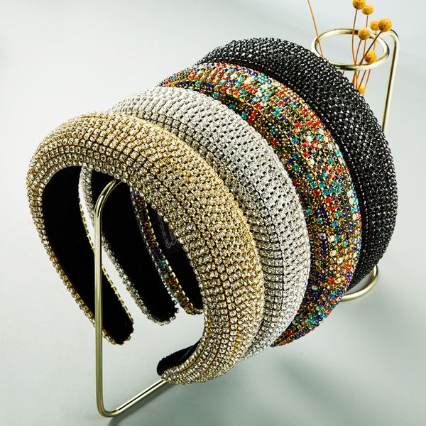 hair accessories gorgeous full diamante padded baroque headbands luxury crystal hairbands for women black gold silver rhinestone
hair accessories gorgeous full diamante padded baroque headbands luxury crystal hairbands for women black gold silver rhinestone
