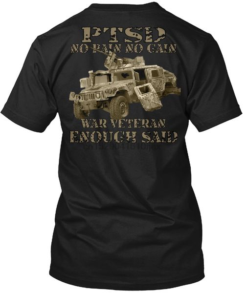 men t shirt ptsd war veteran t shirt $2.00 off tshirts women t-shirt