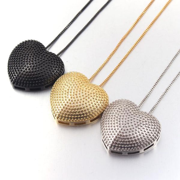 pendant necklaces mhs.sun est luxury big heart necklace for women jewelry black/gold color chain choker girls gift 1pc, Silver
pendant necklaces mhs.sun est luxury big heart necklace for women jewelry black/gold color chain choker girls gift 1pc, Silver