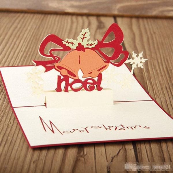 wholesale new laser cut party invitations handmade christmas greeting cards 3d christmas bells postcard ing
wholesale new laser cut party invitations handmade christmas greeting cards 3d christmas bells postcard ing