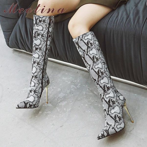 meotina winter knee high boots женщины смешанные цвета тонкий каблук длинные сапоги на молнии экстремальный высокий каблук обувь женская осе, Black
meotina winter knee high boots женщины смешанные цвета тонкий каблук длинные сапоги на молнии экстремальный высокий каблук обувь женская осе, Black