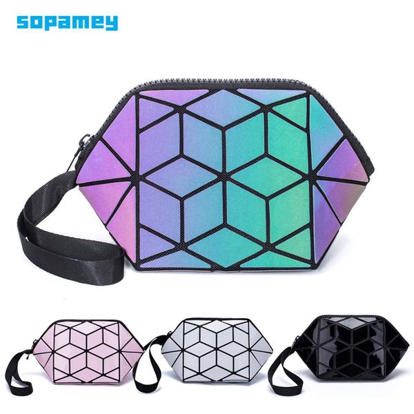 women makeup bag clutch luminous cosmetic bags women geometric folding cosmetic organizer purse female travel make up wash bag
women makeup bag clutch luminous cosmetic bags women geometric folding cosmetic organizer purse female travel make up wash bag