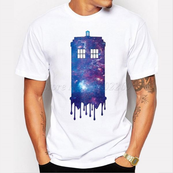 2018 men fashion doctor who t shirt short sleeve galaxy tardis police box printed male hipster funny cool tee
2018 men fashion doctor who t shirt short sleeve galaxy tardis police box printed male hipster funny cool tee