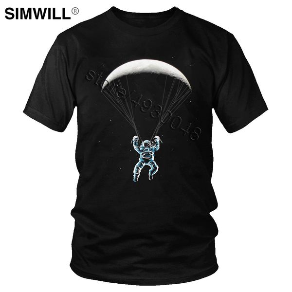 space astronaut paragliding t shirt men's short sleeve urban 100% cotton paragliding the t-shirt oversize paratrooper tee
space astronaut paragliding t shirt men's short sleeve urban 100% cotton paragliding the t-shirt oversize paratrooper tee