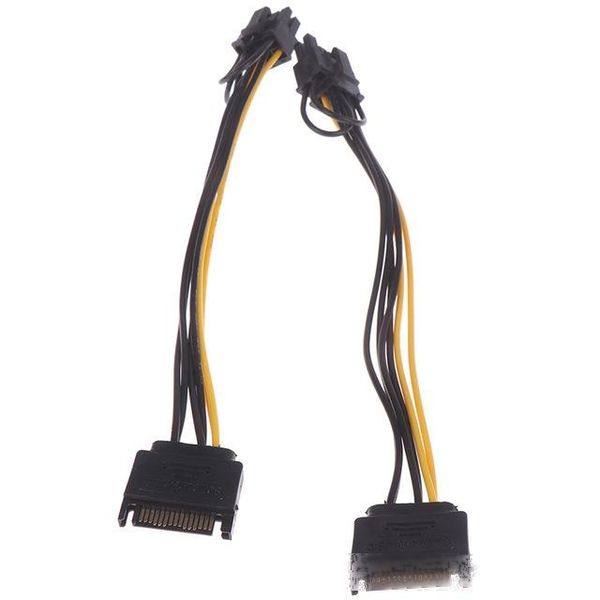 computer & office 15 sata male to 8(6 2) pci-e power supply 20cm sata cable 15-pin to 8 pin wire for
computer & office 15 sata male to 8(6 2) pci-e power supply 20cm sata cable 15-pin to 8 pin wire for