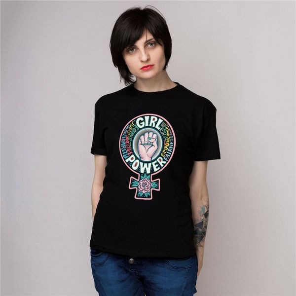girl power t-shirt феминистской рубашка настя женщина tee идея подарок для девочек tumblr tee summer o шеи топов футболочки
girl power t-shirt феминистской рубашка настя женщина tee идея подарок для девочек tumblr tee summer o шеи топов футболочки