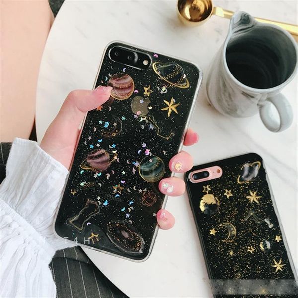 space planet glitter phone cases for iphone x xr xs xs max soft silicone case for iphone 6 6s 7 8 7plus back cover 
space planet glitter phone cases for iphone x xr xs xs max soft silicone case for iphone 6 6s 7 8 7plus back cover
