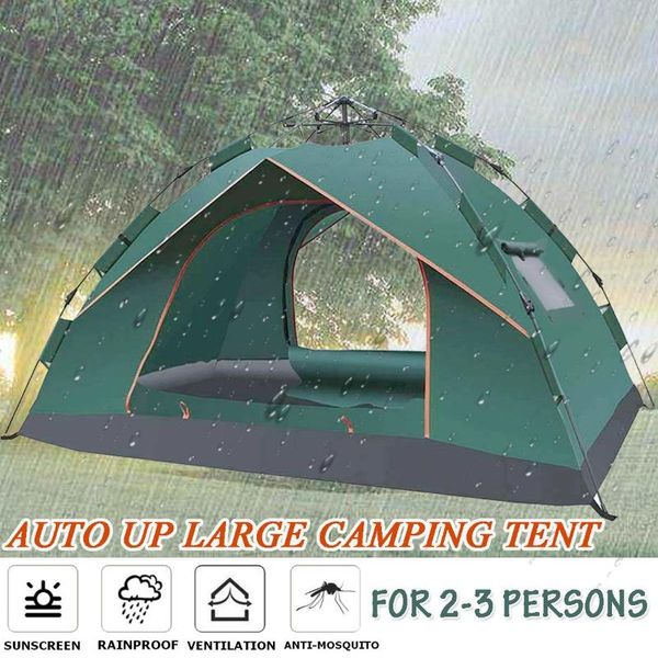 1~3 person portable automatic auto up outdoor camping tent easy open camp tents ultralight instant shade
1~3 person portable automatic auto up outdoor camping tent easy open camp tents ultralight instant shade