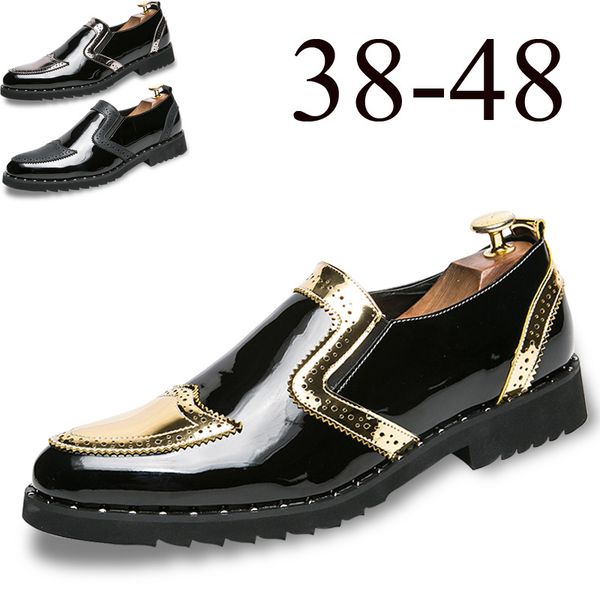 2020 new british fashion trend daily large casual shoes new business pointed mens shoes stylish wedding shoes, Black
2020 new british fashion trend daily large casual shoes new business pointed mens shoes stylish wedding shoes, Black