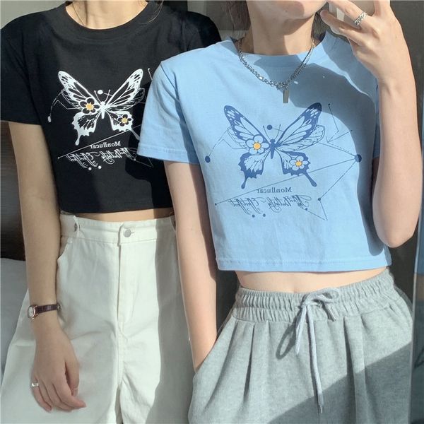 6816 navel-exposed t-shirt women's korean-style chic 6816 navel-exposed butterfly butterflyt-shirt butterfly short-sleeved women's, Gray
6816 navel-exposed t-shirt women's korean-style chic 6816 navel-exposed butterfly butterflyt-shirt butterfly short-sleeved women's, Gray