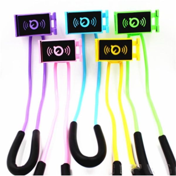 universal 360 degree rotation flexible lazy phone holder hanging necklace phone holder support bracket mobile phone holder
universal 360 degree rotation flexible lazy phone holder hanging necklace phone holder support bracket mobile phone holder