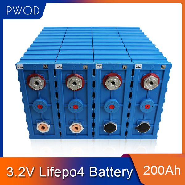 pwod 16pcs grade a 3.2v 200ah calb lifepo4 battery lithium iron phosphate cell solar12v 24v 48v cells pack eu us tax free
pwod 16pcs grade a 3.2v 200ah calb lifepo4 battery lithium iron phosphate cell solar12v 24v 48v cells pack eu us tax free