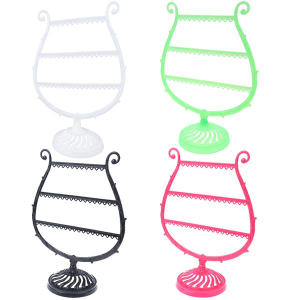 1pc jewelry storage rack necklace earrings holder display stand organizer rack, Pink;blue
1pc jewelry storage rack necklace earrings holder display stand organizer rack, Pink;blue