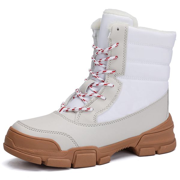 winter high women boots snow boots female waterproof women warm cotton shoes ankle platform thick bottom with fur, Black
winter high women boots snow boots female waterproof women warm cotton shoes ankle platform thick bottom with fur, Black