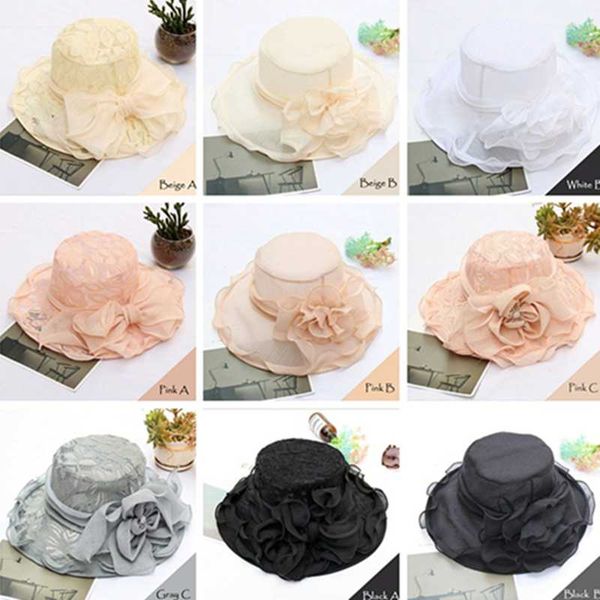fashion summer elegant hats women wide brim lace floppy flower bowknot sunhat beach femme fedoras outdoor accessories headwear, Blue;gray
fashion summer elegant hats women wide brim lace floppy flower bowknot sunhat beach femme fedoras outdoor accessories headwear, Blue;gray