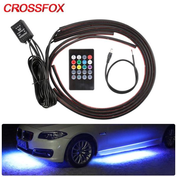 crossfox 12v car chassis flexible led strip lights auto rgb remote control decorative atmosphere lamp underbody system light
crossfox 12v car chassis flexible led strip lights auto rgb remote control decorative atmosphere lamp underbody system light
