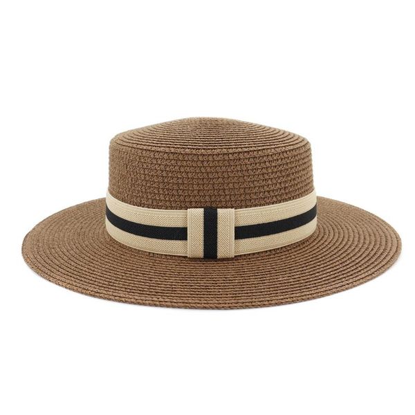 wide brim hats sun hat women panama summer straw flat bill casual beach outdoor cap accessory, Blue;gray
wide brim hats sun hat women panama summer straw flat bill casual beach outdoor cap accessory, Blue;gray