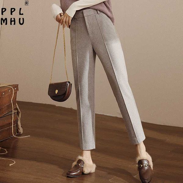 simple loose slim elastic high waist woolen casual suit pant women office lady solid colors warm harem trousers korean joggers, Black;white
simple loose slim elastic high waist woolen casual suit pant women office lady solid colors warm harem trousers korean joggers, Black;white