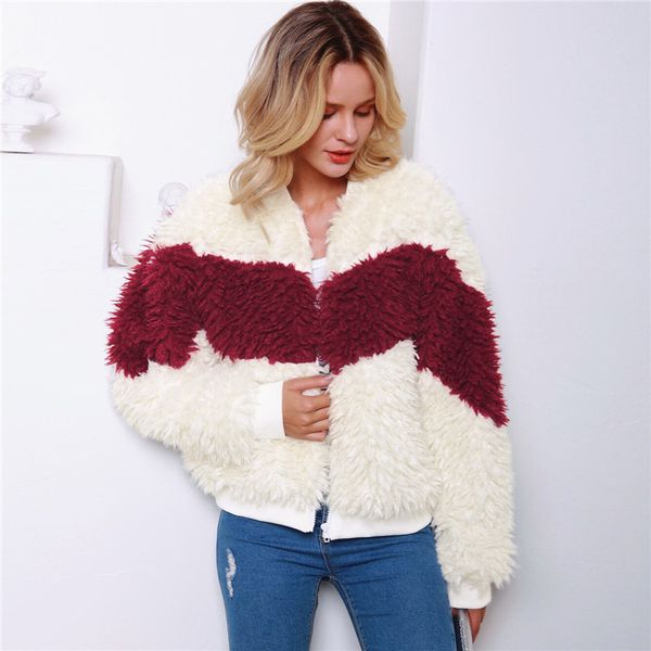 lanshifei f0218 women casual warm long sleeve faux fur coat lamb fur jacket female vintage elegant plus size fake teddy coat, Black
lanshifei f0218 women casual warm long sleeve faux fur coat lamb fur jacket female vintage elegant plus size fake teddy coat, Black