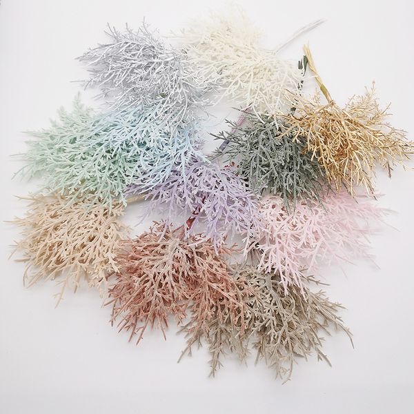 10pcs artificial flowers pine tree simulation frost branch bouquet plastic plants home wedding decor party christmas wreath diy
10pcs artificial flowers pine tree simulation frost branch bouquet plastic plants home wedding decor party christmas wreath diy