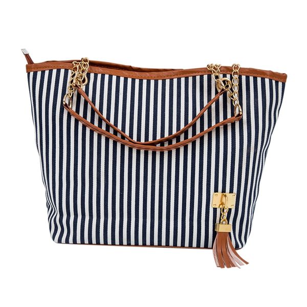 fggs-new fashion stripe design women street snap candid tote single shoulder canvas bag handbag(blue
fggs-new fashion stripe design women street snap candid tote single shoulder canvas bag handbag(blue