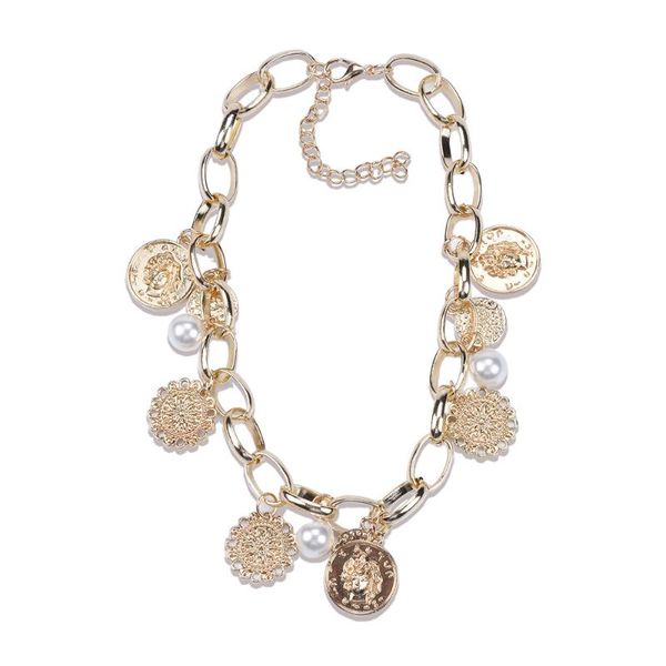 fashion vintage coin tassel choker necklace women golden chain hip hop punk statement big choker necklace jewelry female 2020, Golden;silver
fashion vintage coin tassel choker necklace women golden chain hip hop punk statement big choker necklace jewelry female 2020, Golden;silver