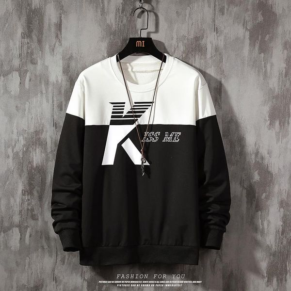 fashion brand men hoodies 2020 spring autumn hip hop loose casual striped men's sweatshirts punk streetwear clothes, Black
fashion brand men hoodies 2020 spring autumn hip hop loose casual striped men's sweatshirts punk streetwear clothes, Black