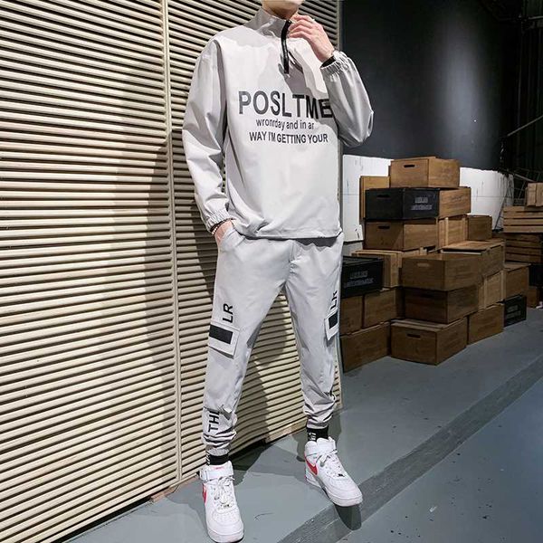 running sets causal splicing letter jacket+pants 2pc spring tracksuit sportwear hoodies sweatshirt &pant suit trainingspak heren men, Black;blue
running sets causal splicing letter jacket+pants 2pc spring tracksuit sportwear hoodies sweatshirt &pant suit trainingspak heren men, Black;blue