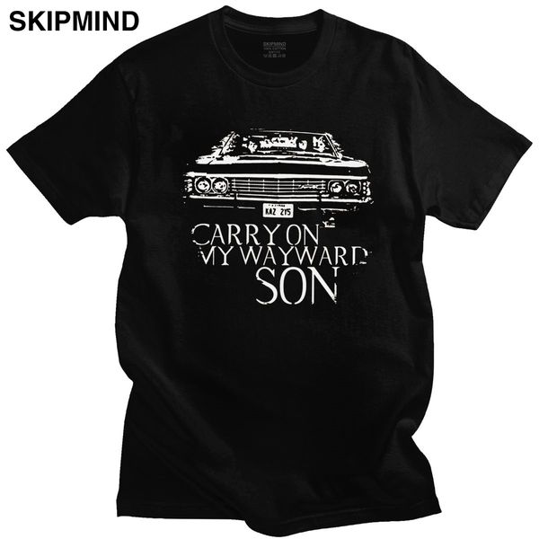streetwear male supernatural dean winchester t shirts short sleeves cotton tshirt printed carry on my wayward son tee apparel
streetwear male supernatural dean winchester t shirts short sleeves cotton tshirt printed carry on my wayward son tee apparel