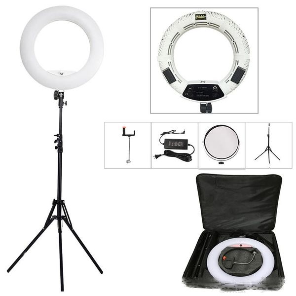 yidoblo fs-480ii dimmable light pro 2 colors adjustable beauty salon makeup 48w 480 led ring light led lamp 2m standing bag kit
yidoblo fs-480ii dimmable light pro 2 colors adjustable beauty salon makeup 48w 480 led ring light led lamp 2m standing bag kit