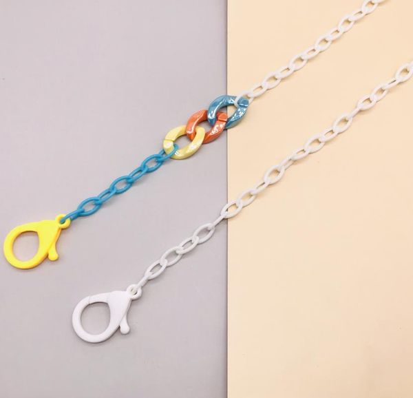 2020 korea candy color plastic lobster clasp mask strap necklace halter children mask chain holder glasses strap accessories, Silver
2020 korea candy color plastic lobster clasp mask strap necklace halter children mask chain holder glasses strap accessories, Silver