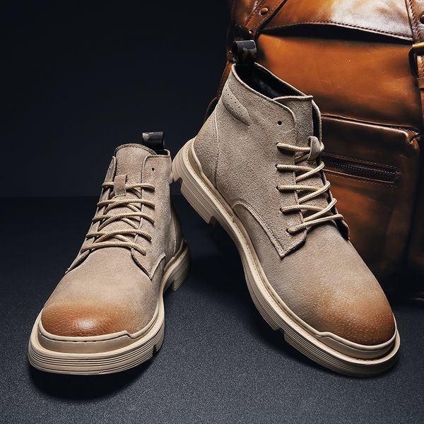 cimim brand outdoor trend casual men luxury genuine leather boots new fashion comfortable work boots winter men's, Black
cimim brand outdoor trend casual men luxury genuine leather boots new fashion comfortable work boots winter men's, Black