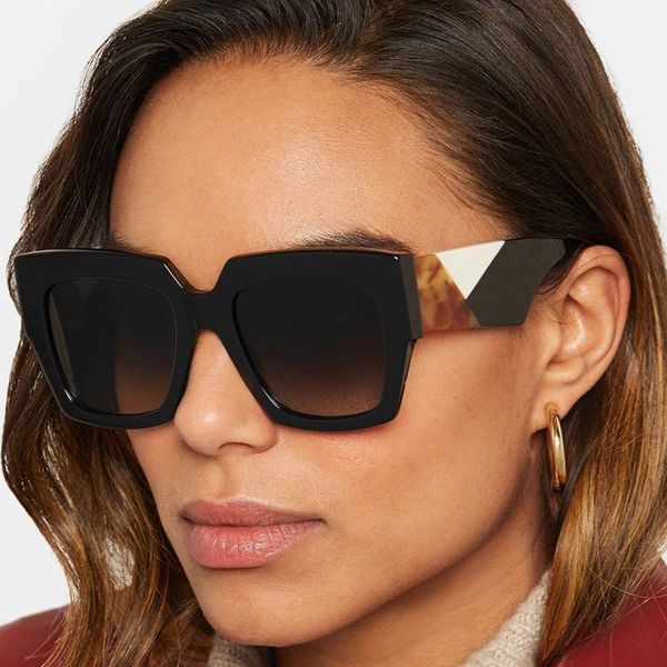 sunglasses oversized square women 2021 fashion flat red black clear lens one piece men gafas shade mirror uv400, White;black
sunglasses oversized square women 2021 fashion flat red black clear lens one piece men gafas shade mirror uv400, White;black