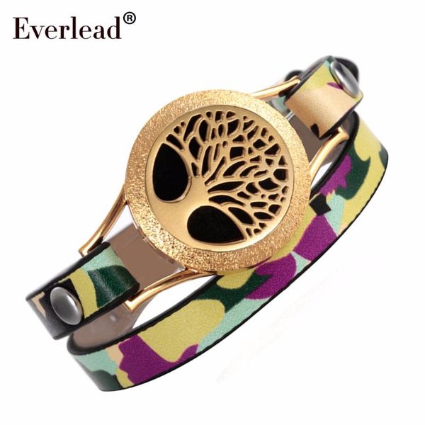 tennis everlead wrap bracelets camo gold color plated genuine leather tree of life essential oil diffuser screw down locket bracelet, Golden;silver
tennis everlead wrap bracelets camo gold color plated genuine leather tree of life essential oil diffuser screw down locket bracelet, Golden;silver