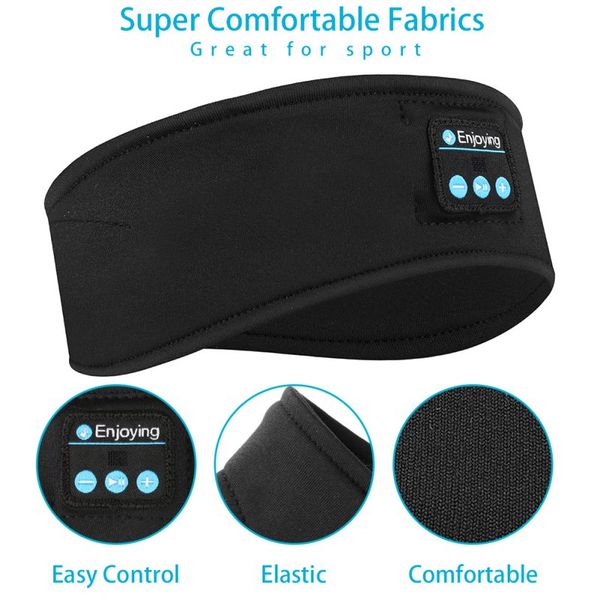 wireless bluetooth music headband running sport elastic sweatband headbands sleeping headwear headphone speaker headset
wireless bluetooth music headband running sport elastic sweatband headbands sleeping headwear headphone speaker headset