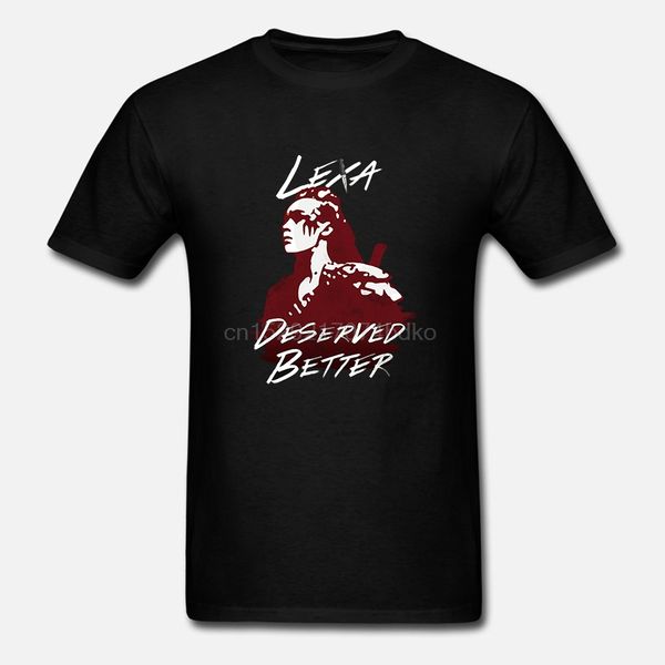 отпечатано men t shirt хлопок o-шея tshirts лекс заслуженная лучше короткий рукав женщина t-shirt
отпечатано men t shirt хлопок o-шея tshirts лекс заслуженная лучше короткий рукав женщина t-shirt