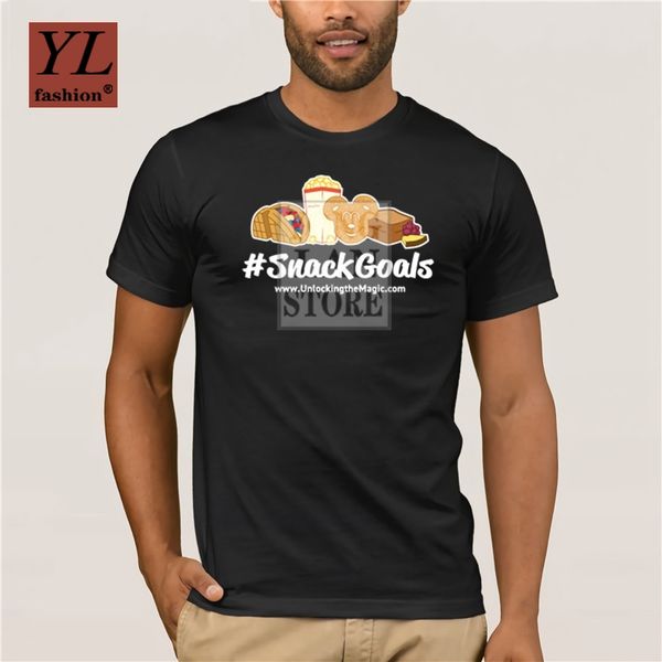 2020 summer fashion street short sleeve t shirt snack goals t shirt