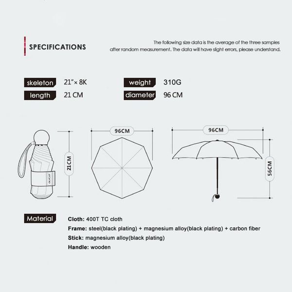 пять ветрозащитный umbrella мини ручка 400t вс fold umbrella женщины зонтик малые зонтики деревянные мужчины сильный новый карманный дождь 8
пять ветрозащитный umbrella мини ручка 400t вс fold umbrella женщины зонтик малые зонтики деревянные мужчины сильный новый карманный дождь 8