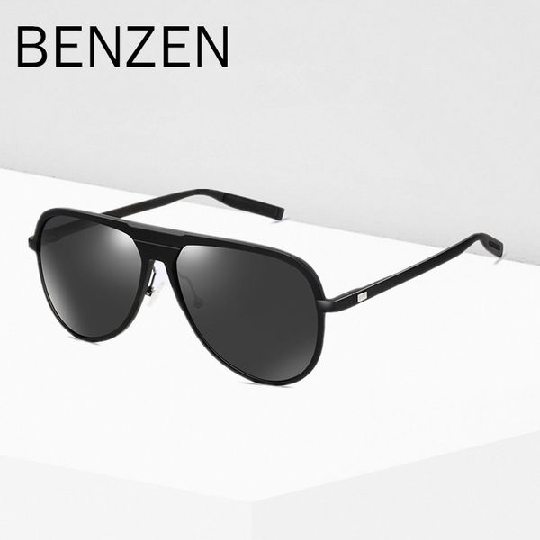 benzen classic pilot sunglasses men polarized male sun glasses al-mg cool driving glasses shades black with case 9310, White;black
benzen classic pilot sunglasses men polarized male sun glasses al-mg cool driving glasses shades black with case 9310, White;black