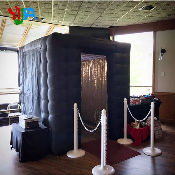 2.25m two entrance nice cabin with multi color changing led lights inner air blower inflatable p booth for wedding party
2.25m two entrance nice cabin with multi color changing led lights inner air blower inflatable p booth for wedding party