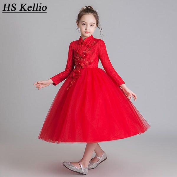 chinese traditional type flower girl dress teal leangth red long sleeve winter party gowns for girls, Red;yellow
chinese traditional type flower girl dress teal leangth red long sleeve winter party gowns for girls, Red;yellow