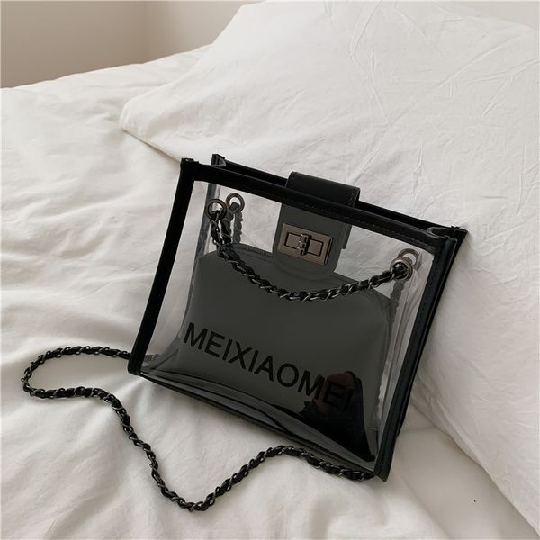 selling handbags 2020 new tide korean lady shoulder bag fashion transparent chain shoulder bag
selling handbags 2020 new tide korean lady shoulder bag fashion transparent chain shoulder bag