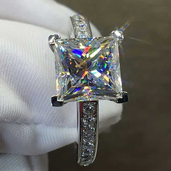 18k au750 white gold 1 2 3 4 5 square princess cut moissanite diamond ring women wedding party anniversary engagement ring, Golden;silver
18k au750 white gold 1 2 3 4 5 square princess cut moissanite diamond ring women wedding party anniversary engagement ring, Golden;silver